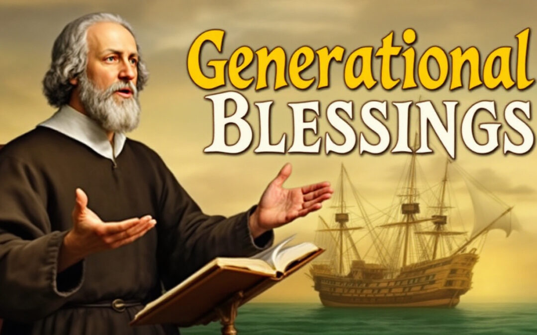 William Brewster preaching Mayflower